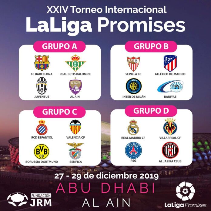 Grupos LaLiga Promises 2019