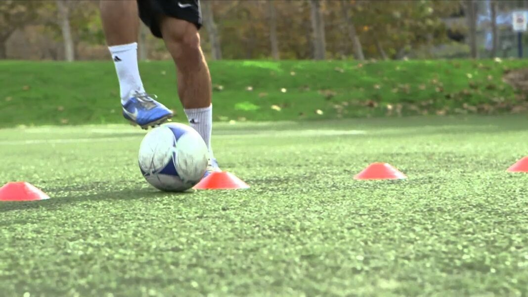 Entrenamiento con conos