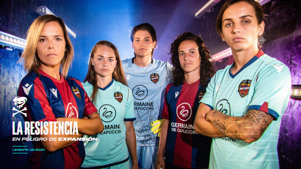 Equipaciones Levante UD temporada 2020/21 Femenina