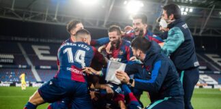 Celebración_Copa del Rey_cuartos Levante UD