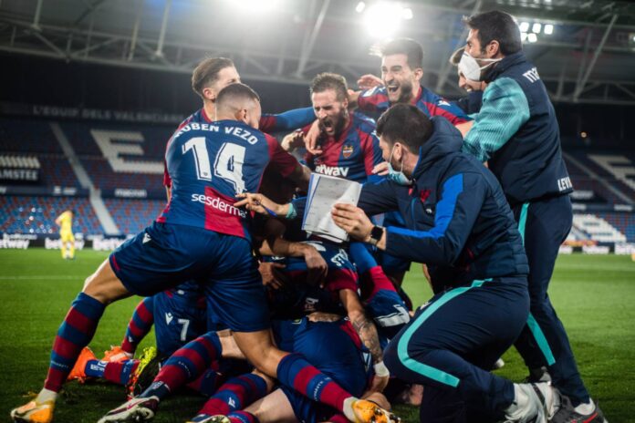 Celebración_Copa del Rey_cuartos Levante UD