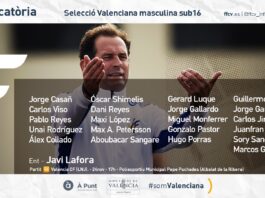 Convocatoria Selecció Sub16 amistoso Valencia CF B Juvenil