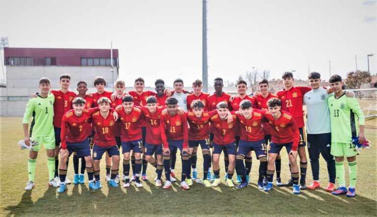 España sub15 amistosos Rusia