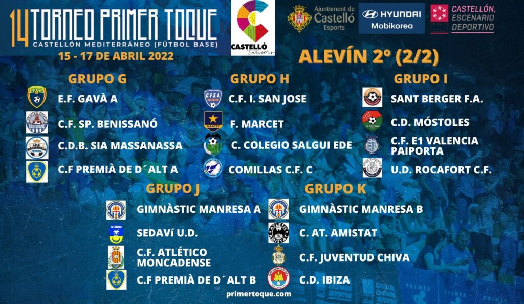 Torneo Primer Toque 2022 Alevín