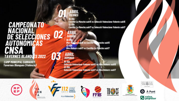 Cartel Campeonato España Selecciones Autonómicas Femenino