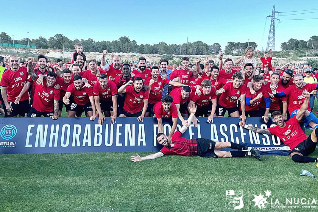 CFLaNucia_Ascenso CF La Nucía Ascenso a Primera RFEF