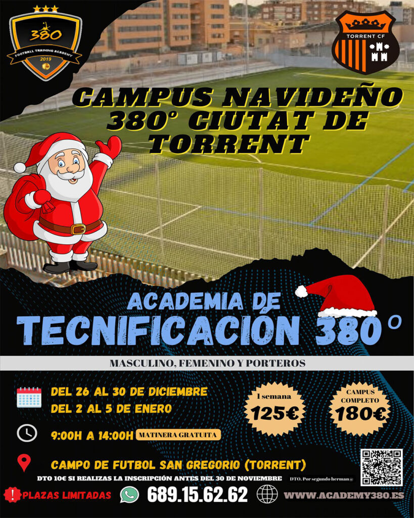 Campus Navidad Ciudad de Torrent Academy 380º