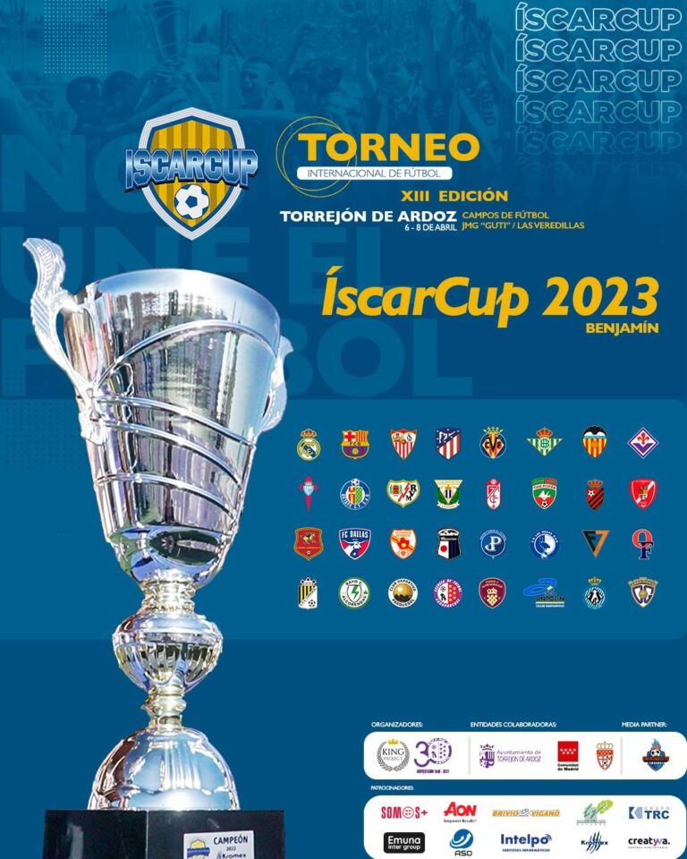 Grupos y equipos participantes en la Íscar Cup 2023