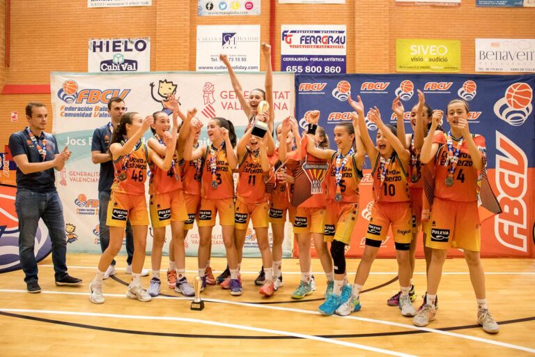 Siete campeones de la categoría alevín de Basket en las Finales 2022/23 disputadas este fin de semana en Cullera