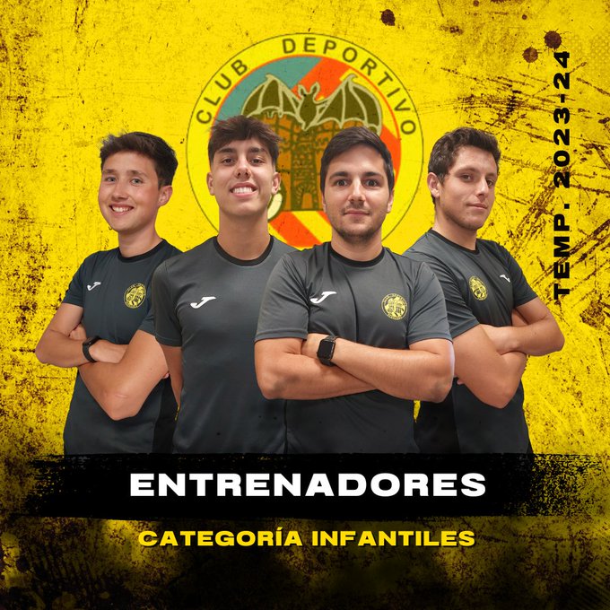 Entrenadores del CD Serranos para la temporada 2023/24