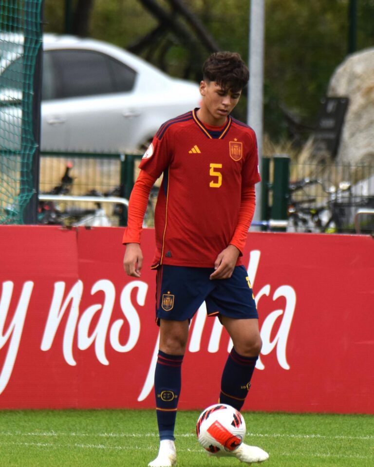 Iker Herrera convocado con España sub16 el día de su 14 cumpleaños