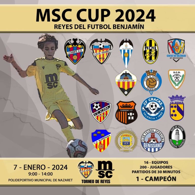 El CD AT Nazaret ya prepara la MSC.CUP 2024