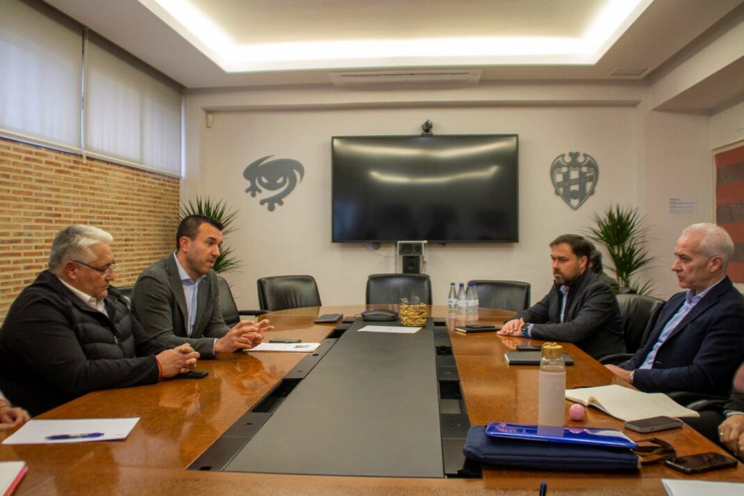 Presidente Levante Presidente diputació de València y Presidente del Levante UD Pablo Sánchez