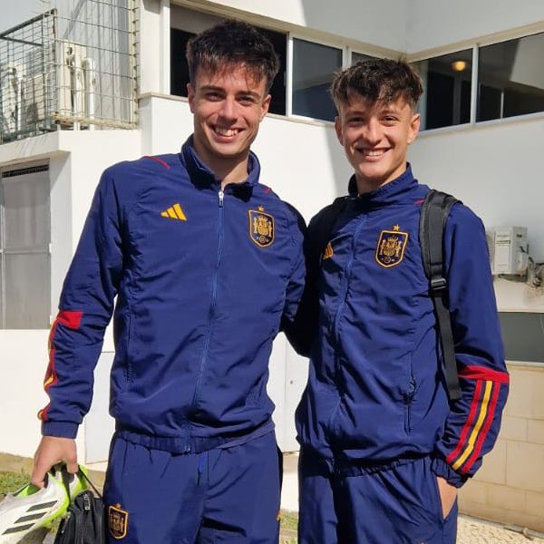 Daniel Chuecos y Juan Carlos Murcia Selección Española sub17