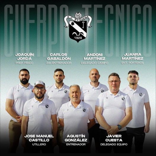 Cuerpo técnico SC Requena