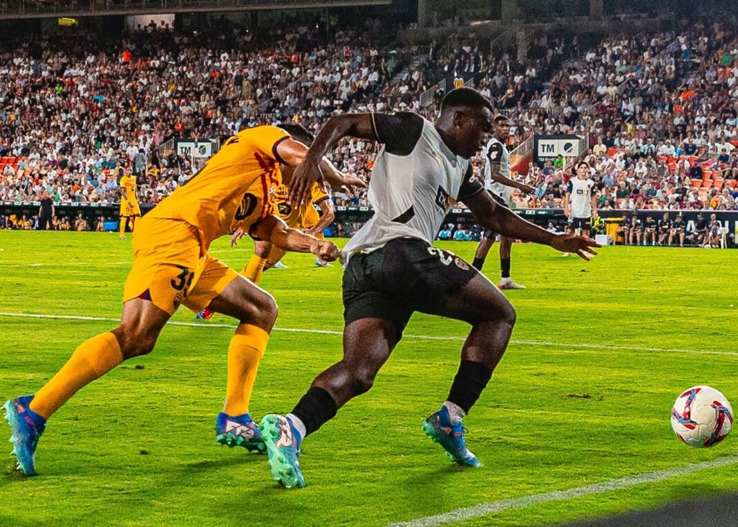 David Otorbi Valencia CF - FC Barcelona