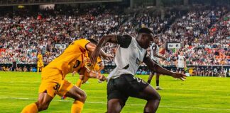 David Otorbi Valencia CF - FC Barcelona