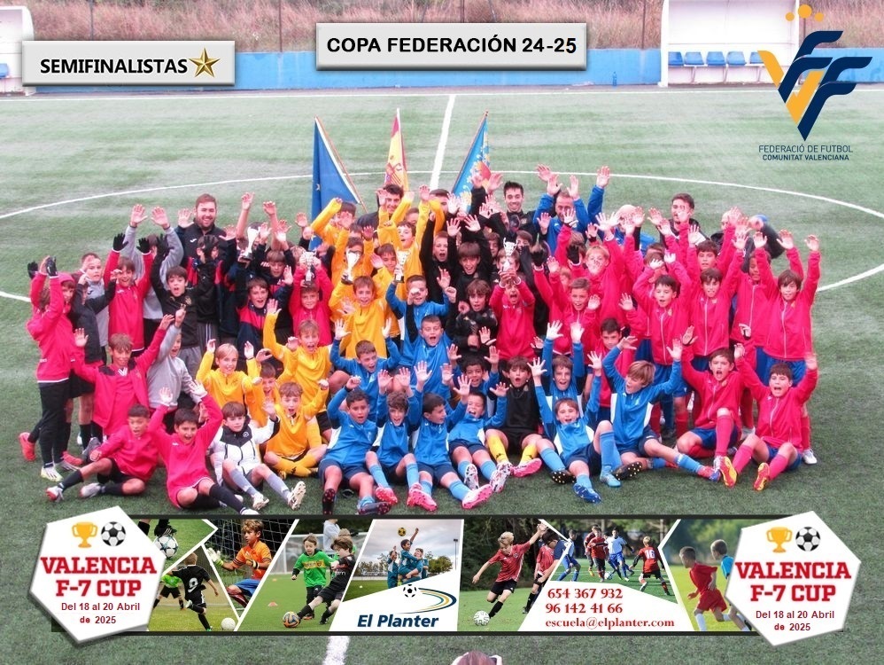 Semifinalistas 1º Jornada Copa Federación Alevín