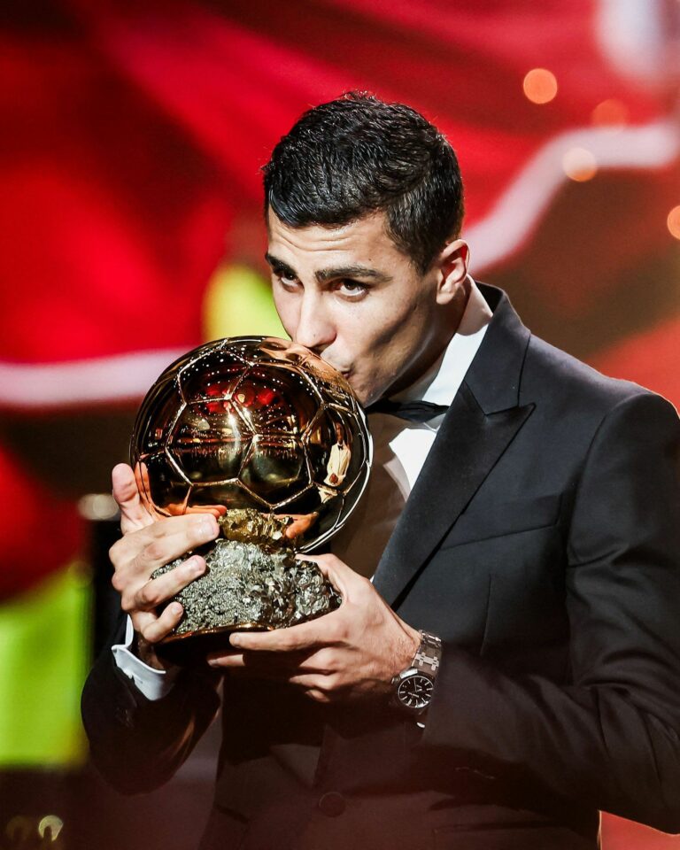 Rodri, mediocentro, un Balón de Oro