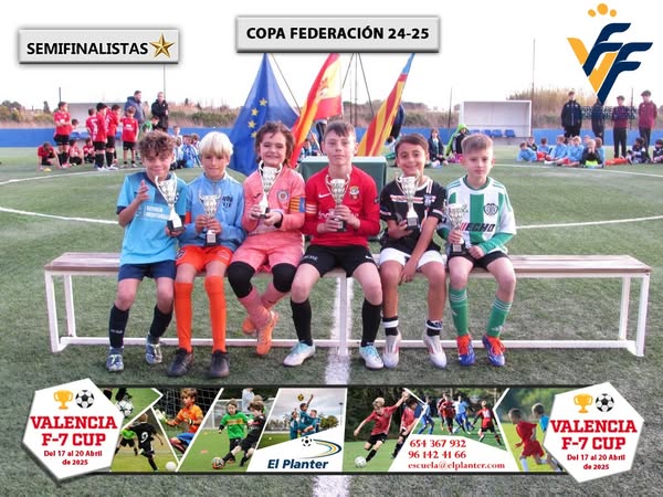 Seis clasificados para semifinales en la tercera jornada de la XIV Copa Federación Benjamín