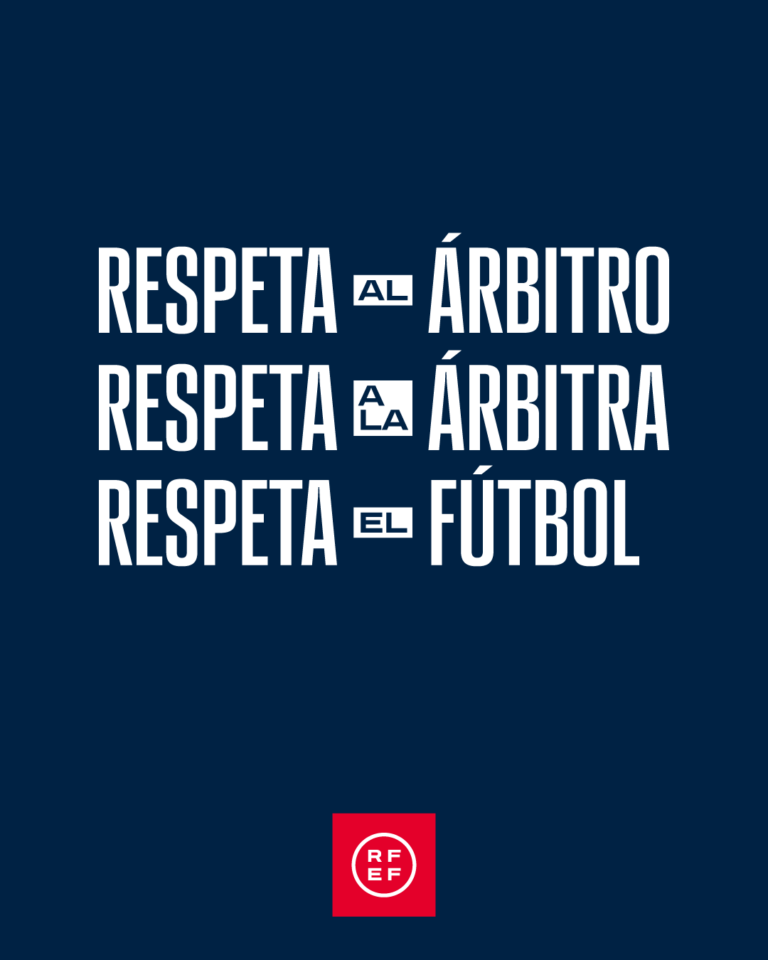 Respeta al árbitro