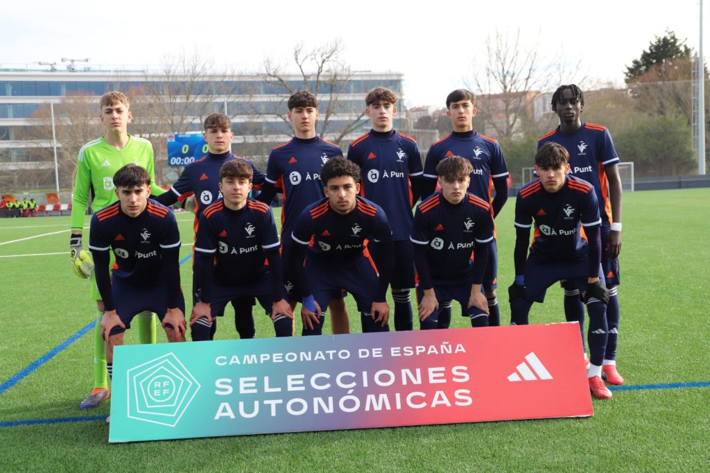 Selecció sub16_Madrid_Alineacion