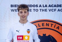 Hugo Romero renueva con el Valencia CF