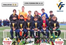 Finalistas de la XIV Copa Federación Alevín