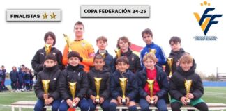 Finalistas de la XIV Copa Federación Alevín