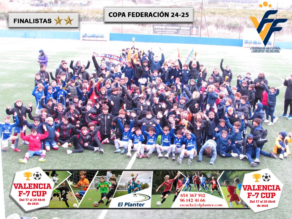 Finalistes de la XIV Copa Federació Aleví