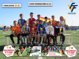 Finalistas XIV Copa Federación Benjamín