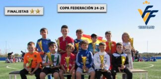 Finalistas XIV Copa Federación Benjamín