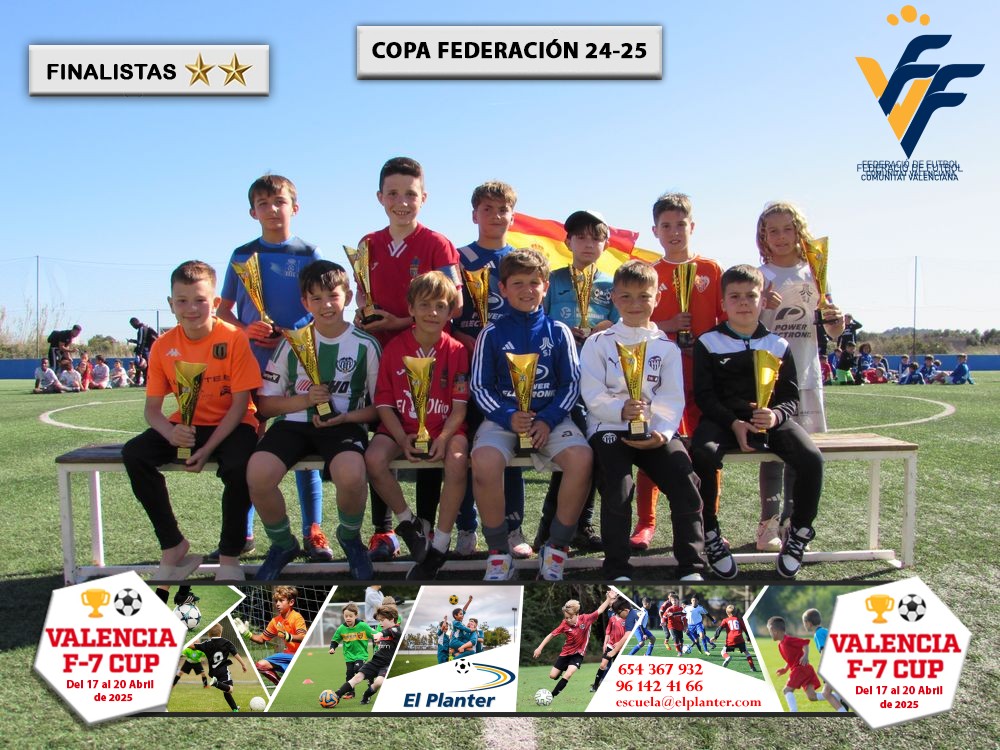 Finalistas_Benjamin Federació Benjamí Finalistas XIV Copa Federación Benjamín