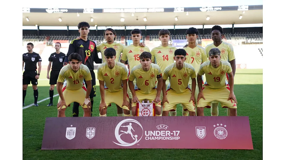 Sub17_Austria empata i no jugarà l'Europeu España sub17 empata y no jugará el Europeo