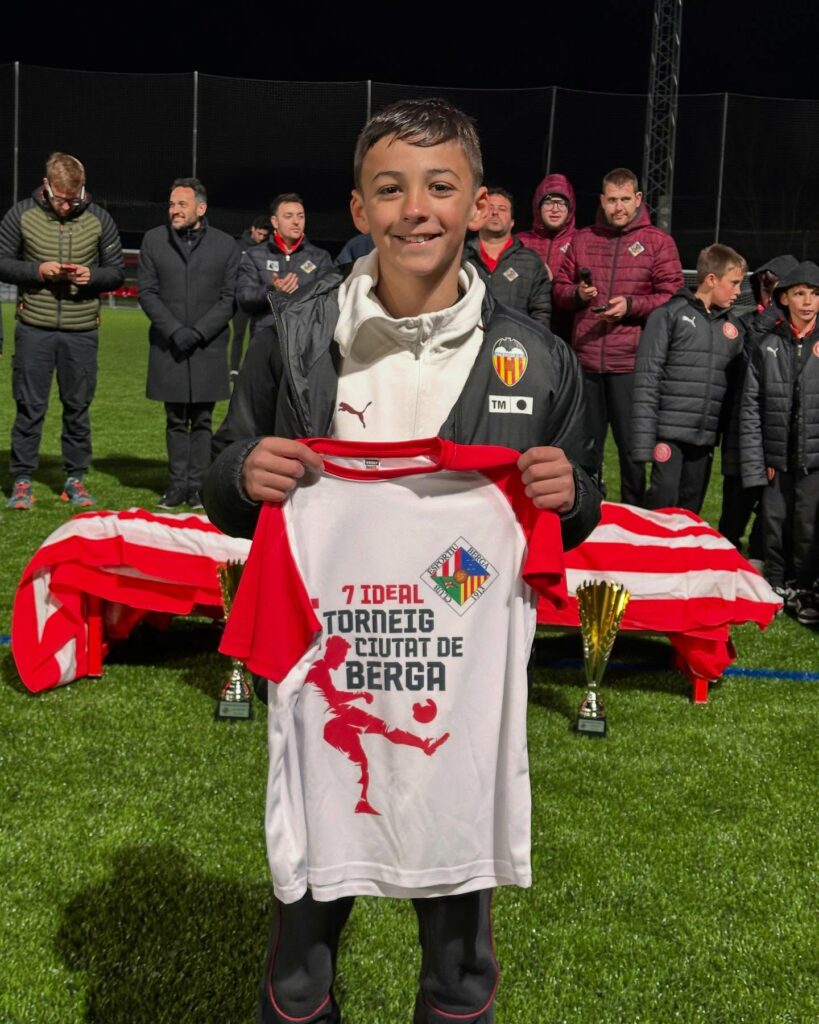 Jorge Alenda Valencia CF Torneig Ciutat de Berga