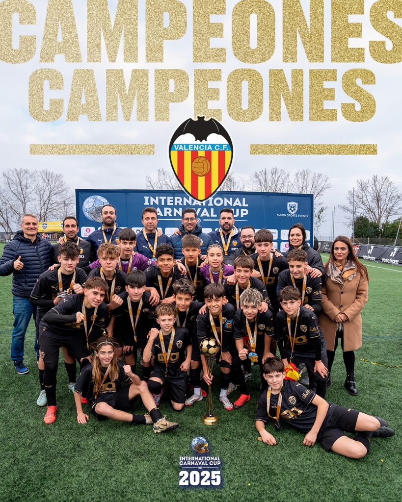 Valencia CF campe&oacute;n en la International Carnaval Cup