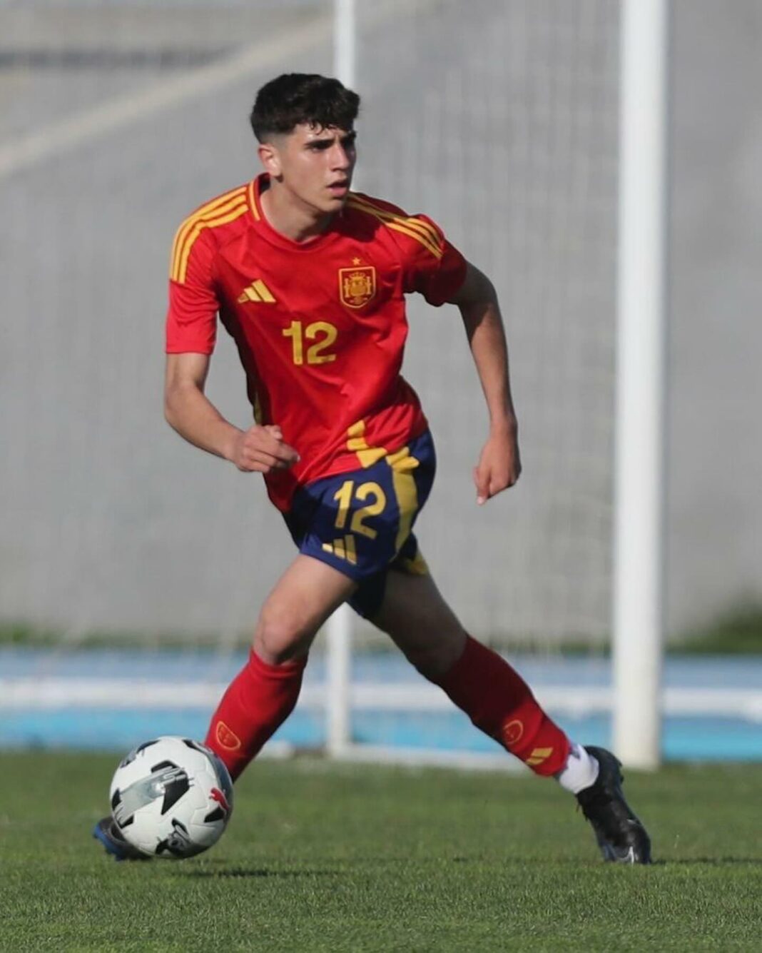 Nacho Pérez Selección España sub17