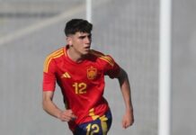 Nacho Pérez Selección España sub17