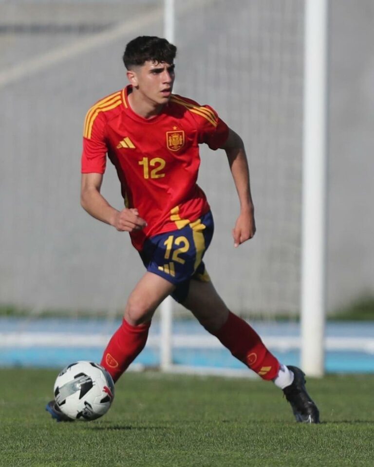 Nacho Pérez Selección España sub17