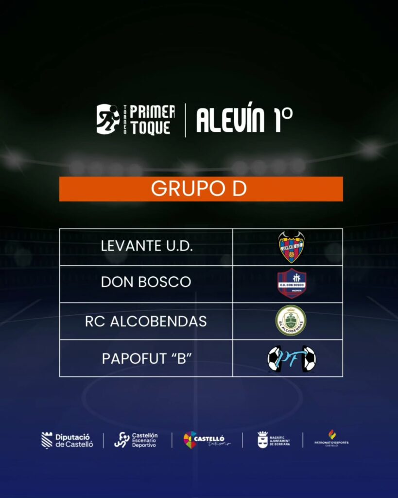 Torneig Primer Toque 2025 Aleví 1º any