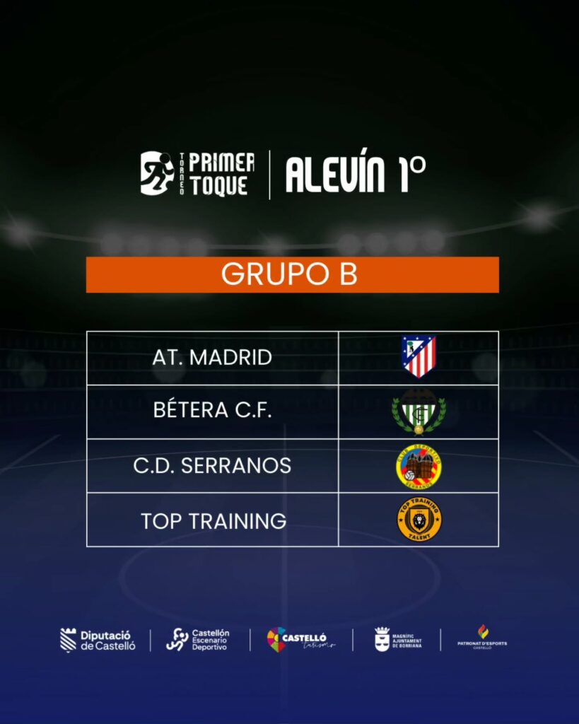 Torneig Primer Toque 2025 Aleví 1º any