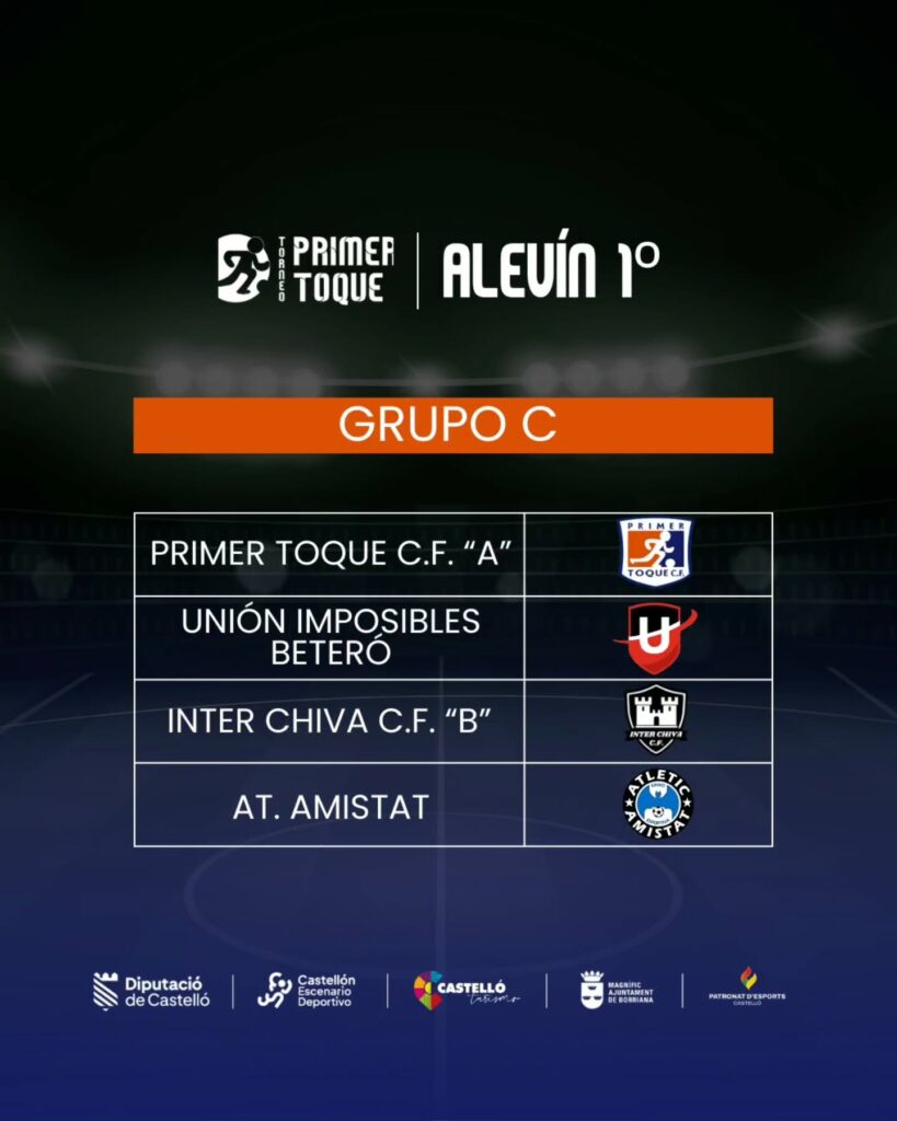 Torneig Primer Toque 2025 Aleví 1º any