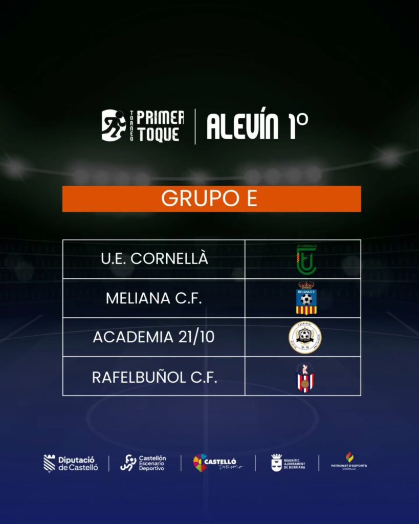 Torneig Primer Toque 2025 Aleví 1º any