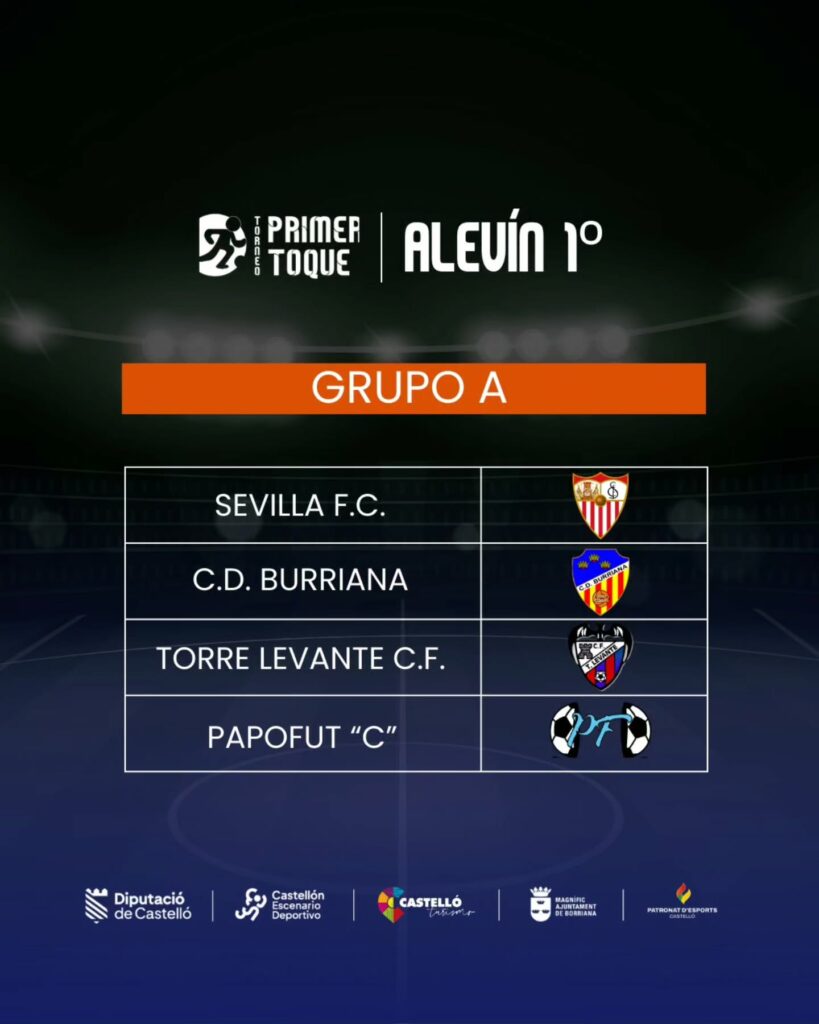 Torneig Primer Toque 2025 Aleví 1º any