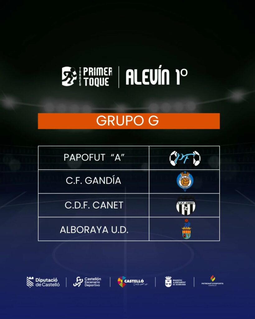 Torneig Primer Toque 2025 Aleví 1º any