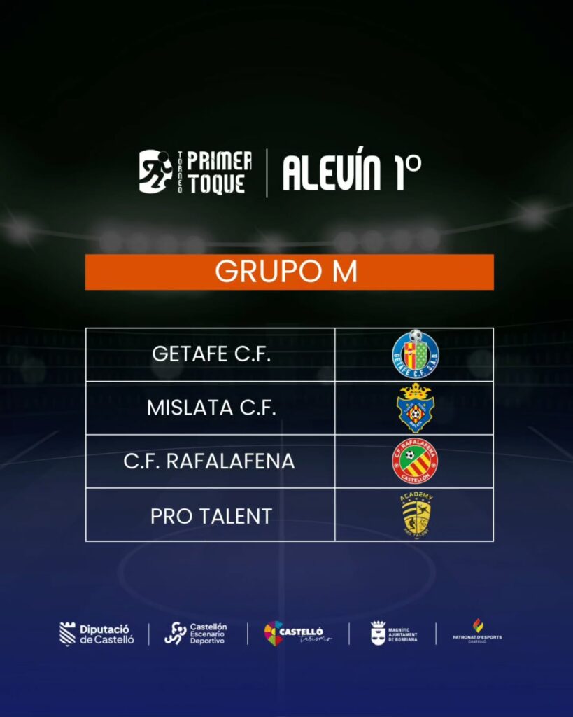 Torneig Primer Toque 2025 Aleví 1º any