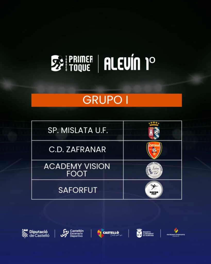 Torneig Primer Toque 2025 Aleví 1º any