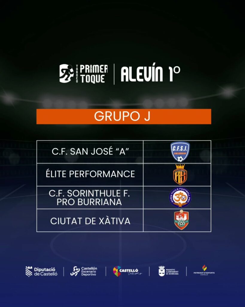 Torneig Primer Toque 2025 Aleví 1º any