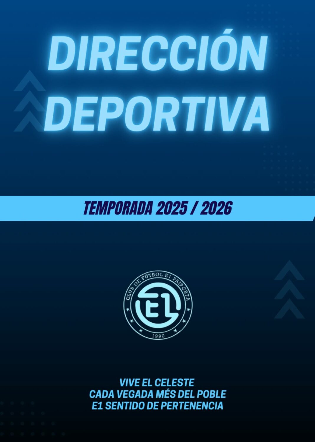 CF E-1 Paiporta reestructura su organigrama