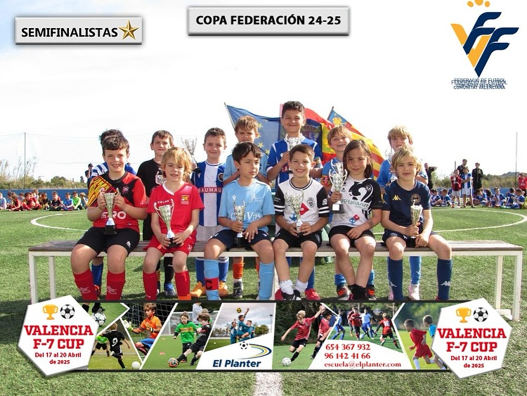 Semifinalistas Copa Federación Prebenjamín